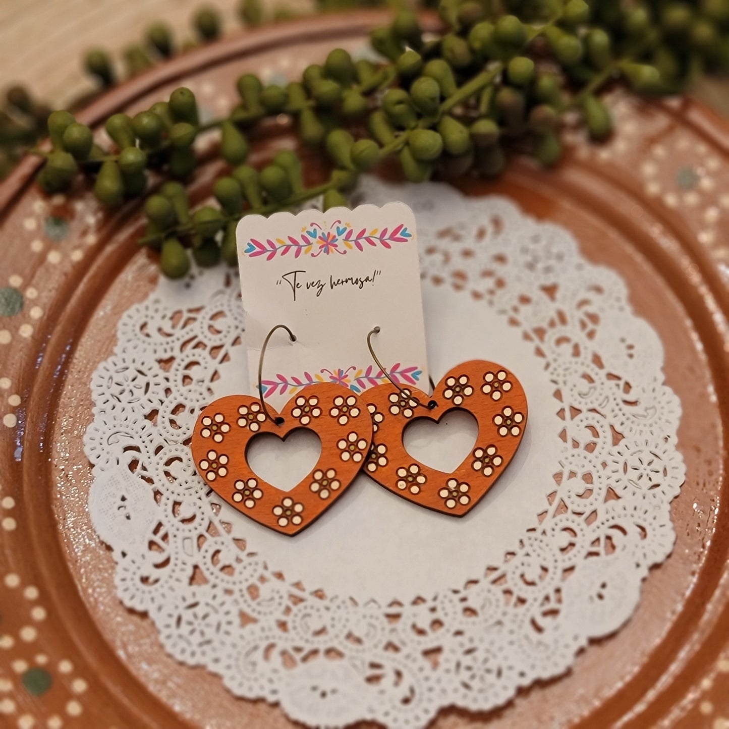 Corazón de Barro Earrings
