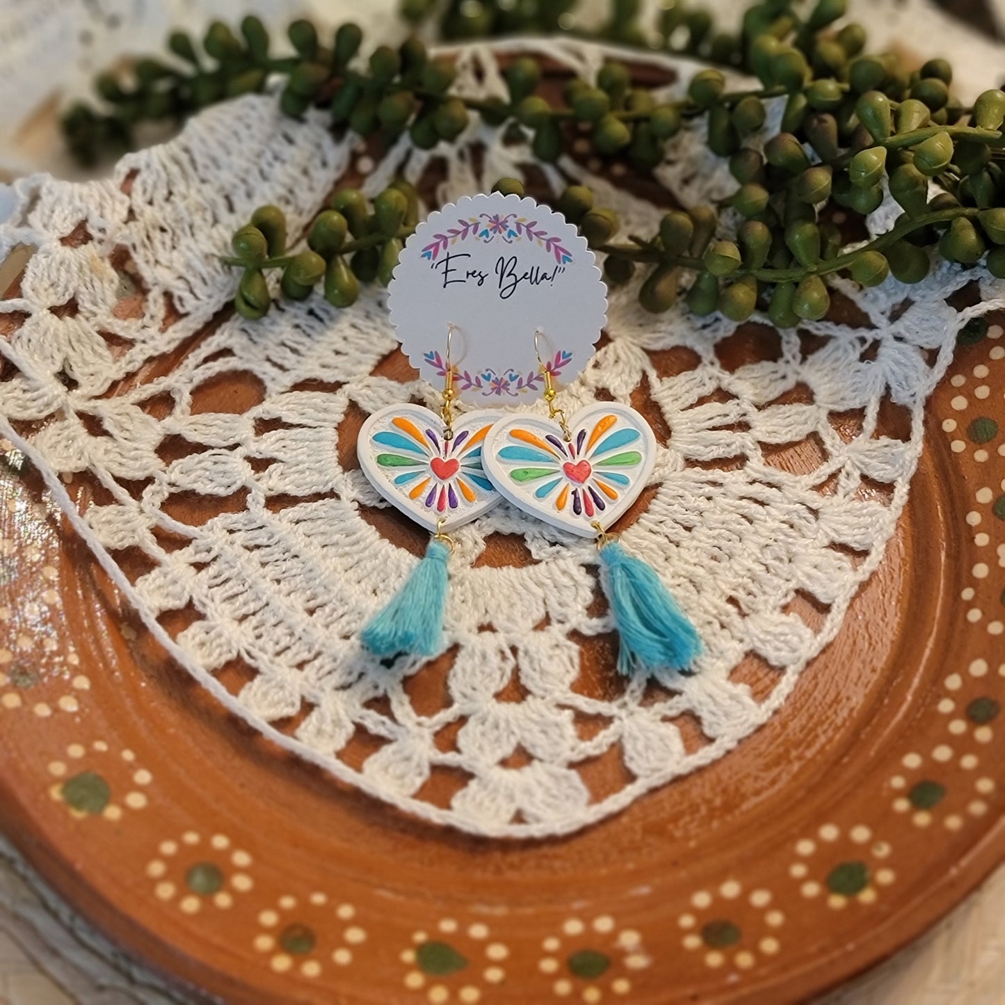 Corazón Alegre Tassel Earrings