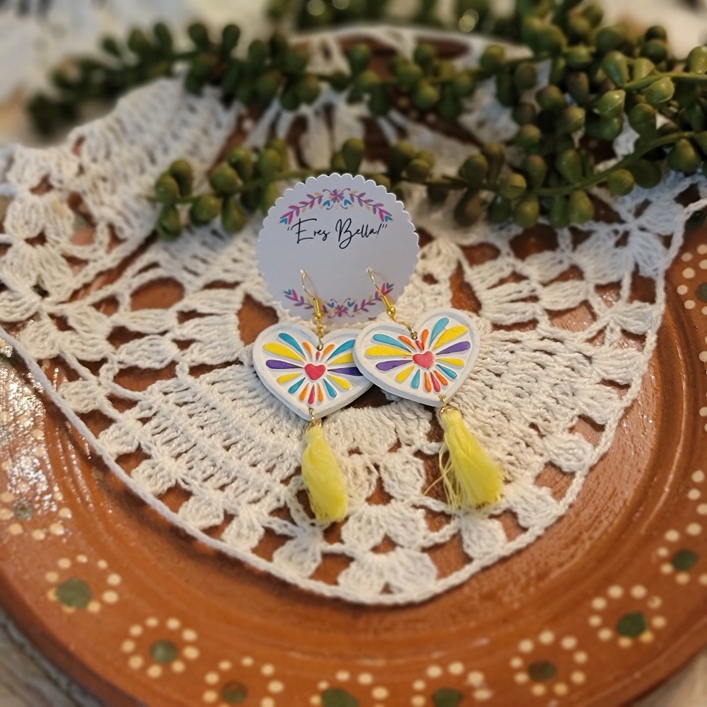 Corazón Alegre Tassel Earrings
