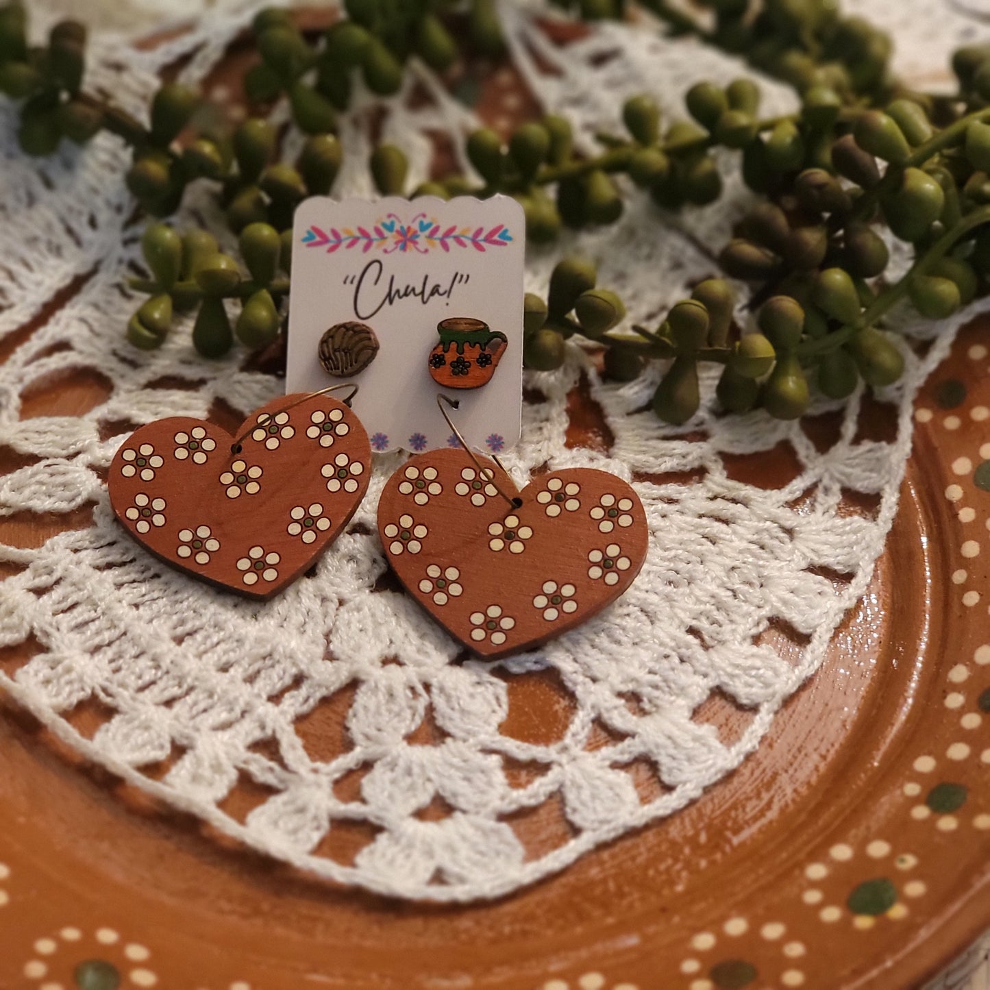 Corazón de Barro Earrings