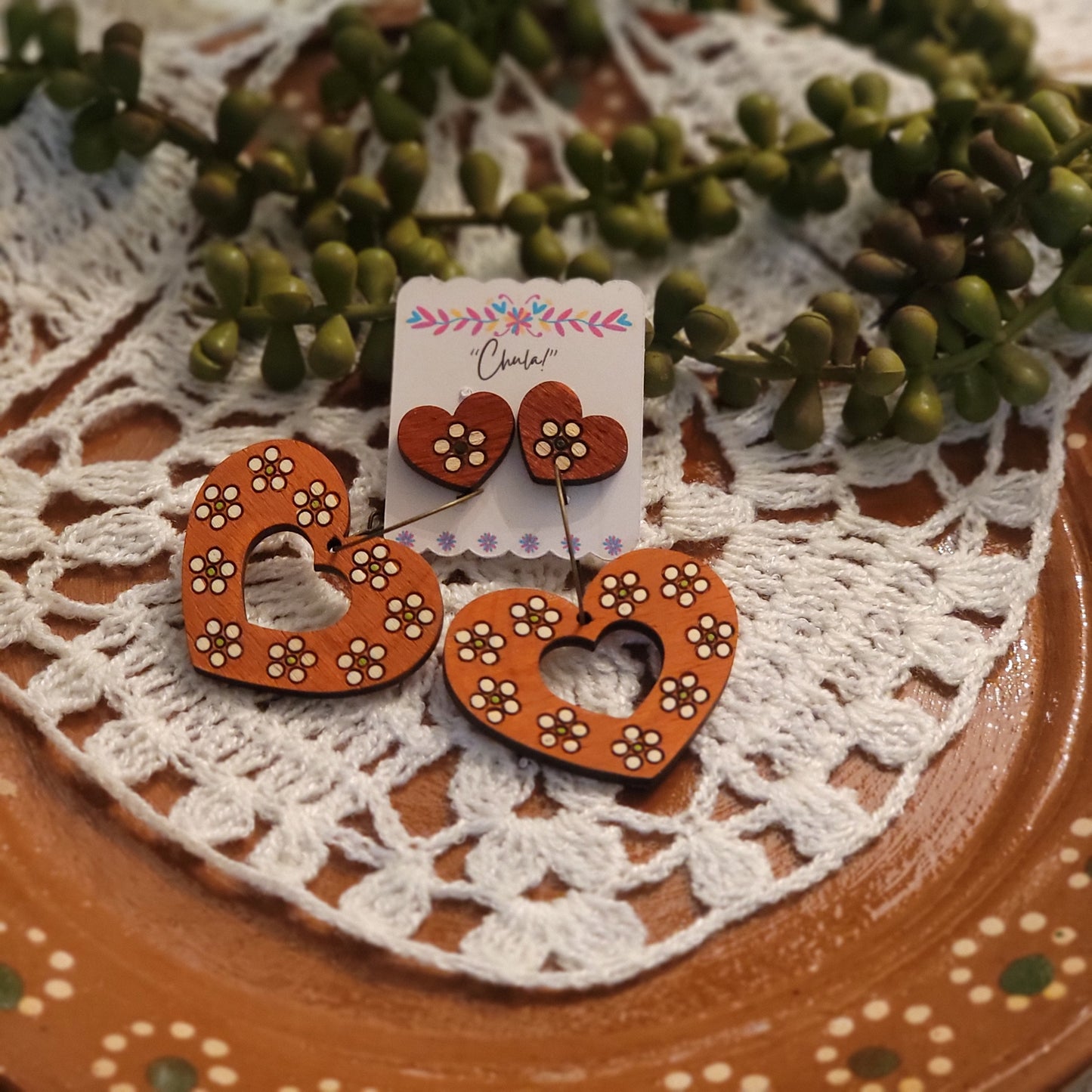 Corazón de Barro Earrings