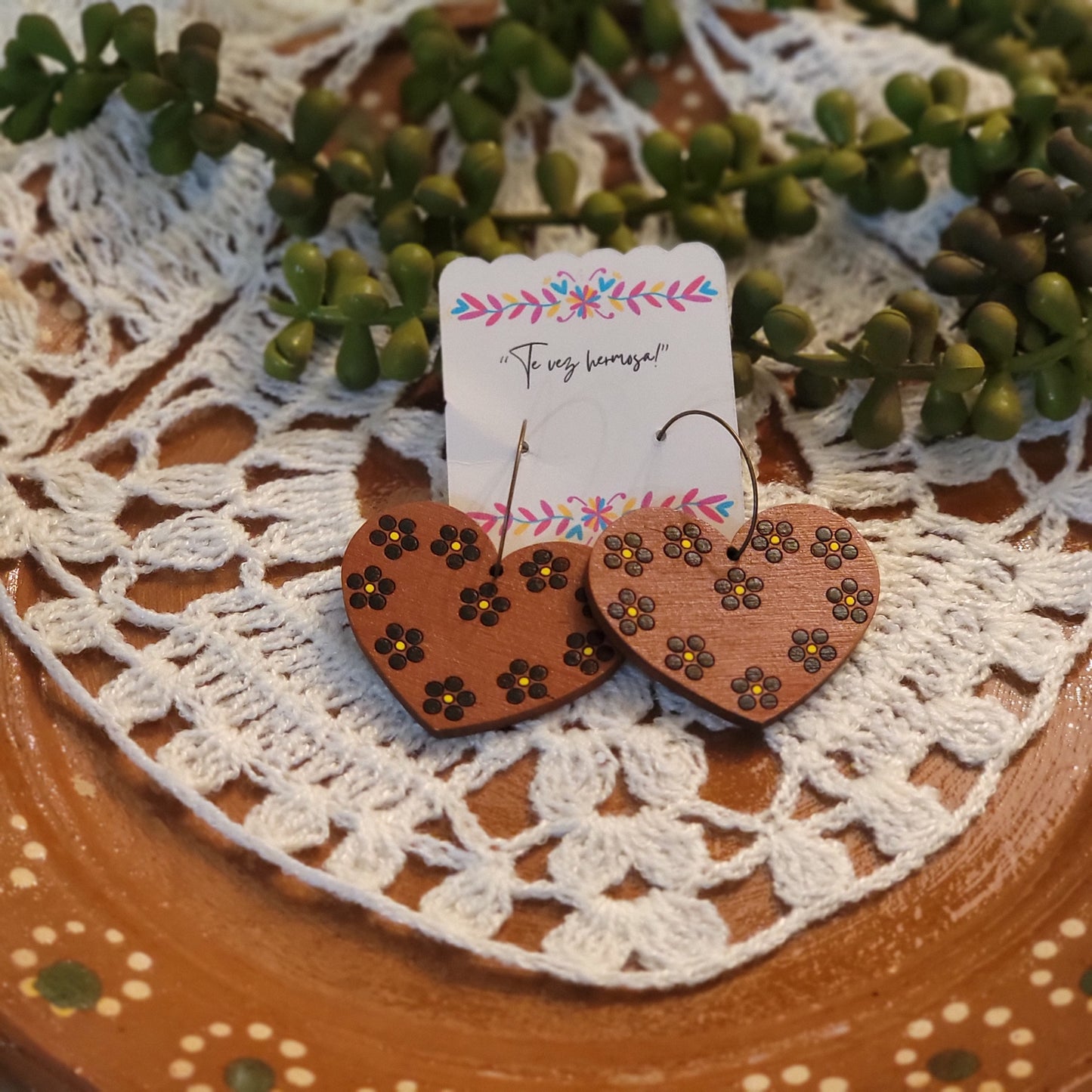Corazón de Barro Earrings