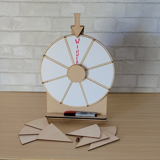 Spinning Prize Wheel - Digital File (SVG/PDF)